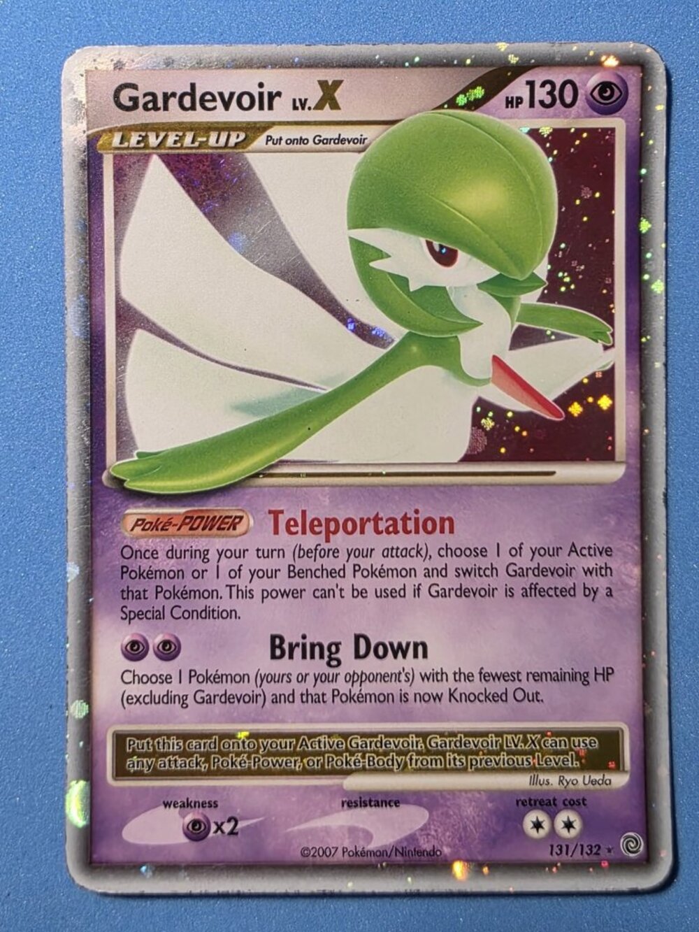 Gardevoir LV.X 131/132 Secret Wonders Holo Ultra Rare EX Pokemon TCG MP